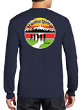 Long Sleeve 50-50 Blend Unisex Shirt. This shirt comes in multiple colors.