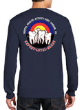 Long Sleeve 50-50 Blend Unisex Shirt. This shirt comes in multiple colors.