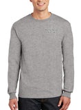 Long Sleeve 50-50 Blend Unisex Shirt. This shirt comes in multiple colors.