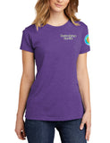 Anniversary Patch Women's Tri-blend Fitted T-Shirt. This shirt comes in multiple colors.