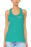 Women's Airlume Cotton Racerback Tank Top. Comes in Multiple Colors.