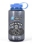 32 oz Nalgene Grey Wide Mouth Water Bottle. Multiple Designs.