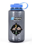 32 oz Nalgene Grey Wide Mouth Water Bottle.