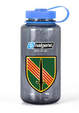 32 oz Nalgene Grey Wide Mouth Water Bottle.