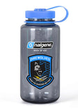 32 oz Nalgene Grey Wide Mouth Water Bottle.