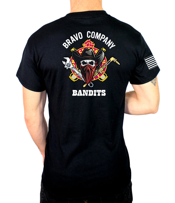 Bandits 50-50 blend Unisex Pt Shirt (Color Design). This shirt IS Approved for PT