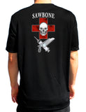 Sawbone Lethal Gear Black Athletic T-Shirt. This shirt IS approved for PT