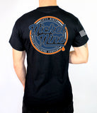 50-50 Blend Black Unisex PT Short Sleeve Shirt. Approved for PT