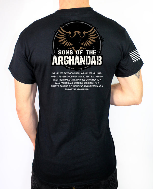 50-50 Blend Black Unisex PT Short Sleeve Shirt. Color Design