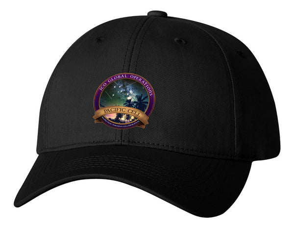 Pacific Cell Baseball Caps/Pre-Curved Visor/Multiple Designs and colors