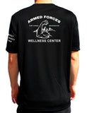 Athletic Performance T-Shirt. (Silky Feel) Art on Back