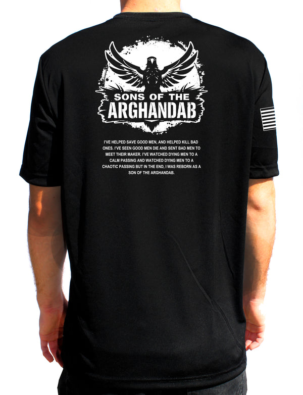Athletic Performance T-Shirt. White Design