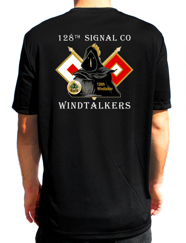 128th Sig Co Athletic Performance T-Shirt. This shirt IS approved for PT