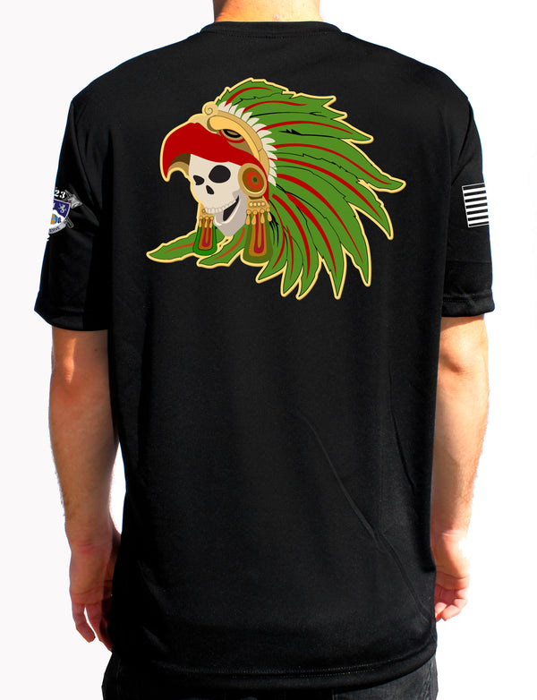 Aztec Co Athletic Black T-Shirt. This shirt IS approved for PT