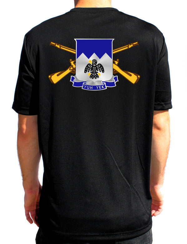 Athletic Black T-Shirt. This shirt IS approved for PT