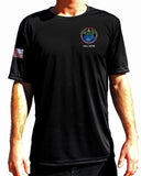 Athletic Performance Black T-Shirt. This shirt IS approved for PT.