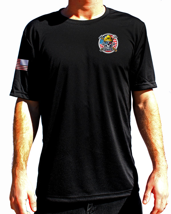 Red Flag Athletic Performance Black T-Shirt. This shirt IS approved for PT.