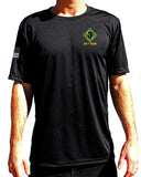 Athletic Performance Black T-Shirt. This shirt IS approved for PT.