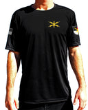 Athletic Performance Black T-Shirt. This shirt IS approved for PT.