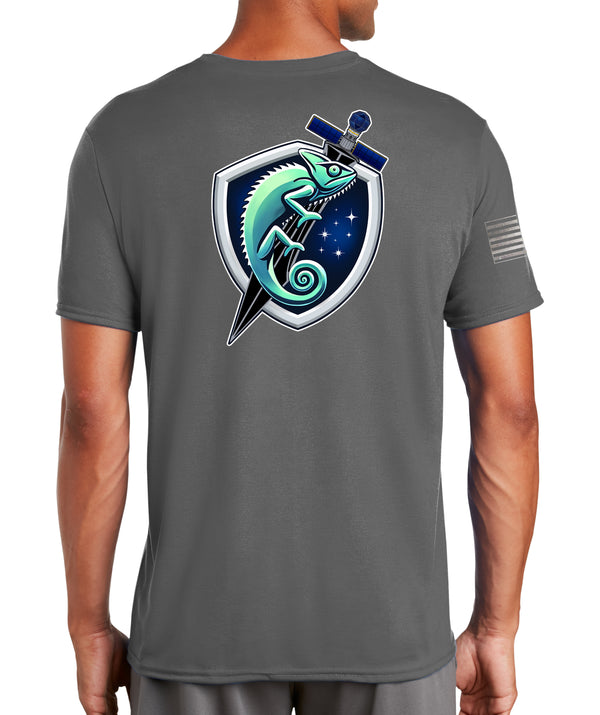 Athletic Grey Performance T-Shirt. This shirt IS approved for PT