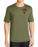 OCS Class OD Green PT Athletic Performance T-Shirt. This shirt IS approved for PT