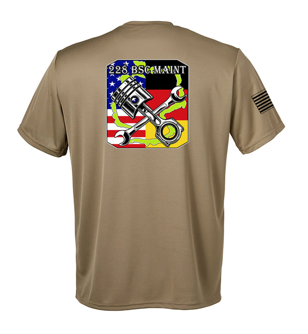 Performance Coyote Tan Closed Mesh Shirt (Color Design). This shirt is NOT approved for PT