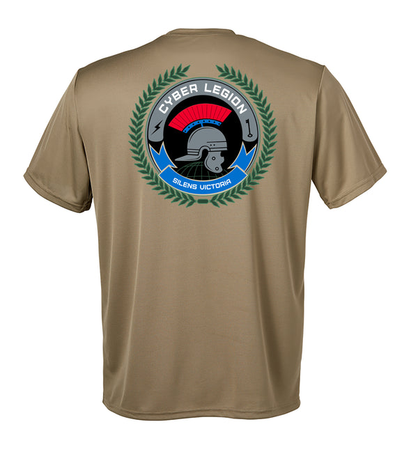 Cyber Performance Coyote Tan Unisex Shirt. This shirt is NOT approved for PT.