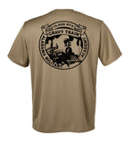 OCS Class Performance Coyote Tan Closed Mesh Unisex Shirt. This shirt is NOT approved for PT