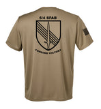 Performance Coyote Tan Closed Mesh Unisex Shirt. This shirt is NOT approved for PT