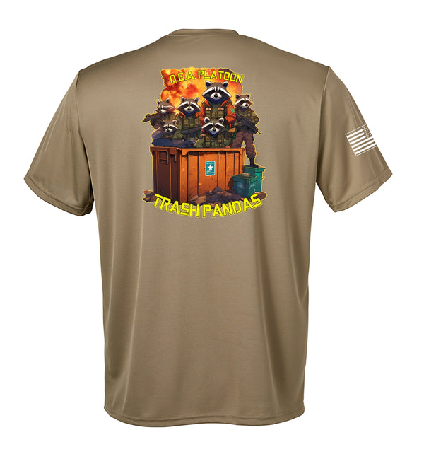 Performance Coyote Tan Closed Mesh Unisex Shirt. This shirt is NOT approved for PT.