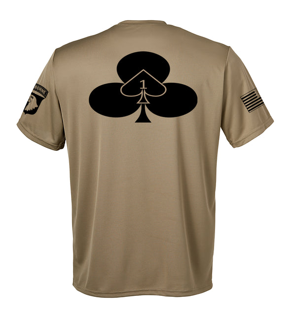 Performance Coyote Tan Closed Mesh Unisex Shirt. This shirt is NOT approved for PT