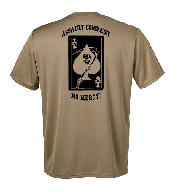 Performance Coyote Tan Closed Mesh Unisex Shirt. This shirt is NOT approved for PT