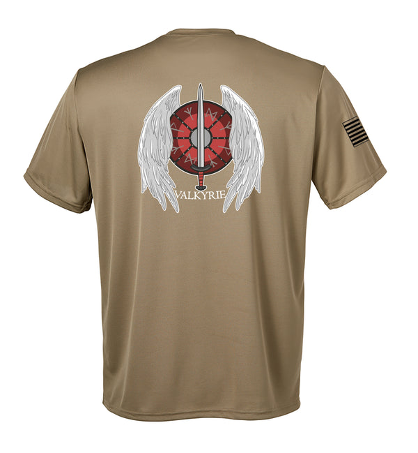 Performance Coyote Tan Closed Mesh Unisex Shirt. This shirt is NOT approved for PT