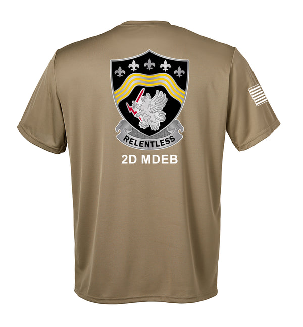 Relentless Performance Coyote Tan Closed Mesh Unisex Shirt. This shirt is NOT Approved for PT