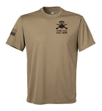 Nightmare Performance Coyote Tan Closed Mesh Unisex Shirt. This shirt is NOT approved for PT.