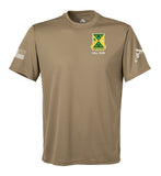 Performance Coyote Tan Closed Mesh Unisex Shirt. This shirt is NOT approved for PT.