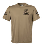 Performance Coyote Tan Closed Mesh Unisex Shirt. This shirt is NOT approved for PT