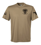 Performance Coyote Tan Closed Mesh Unisex Shirt. This shirt is NOT approved for PT.