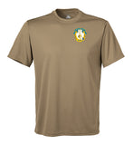 Performance Coyote Tan Closed Mesh Shirt. This shirt is NOT approved for PT