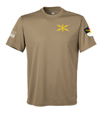 Performance Coyote Tan Closed Mesh Unisex Shirt. This shirt is NOT approved for PT