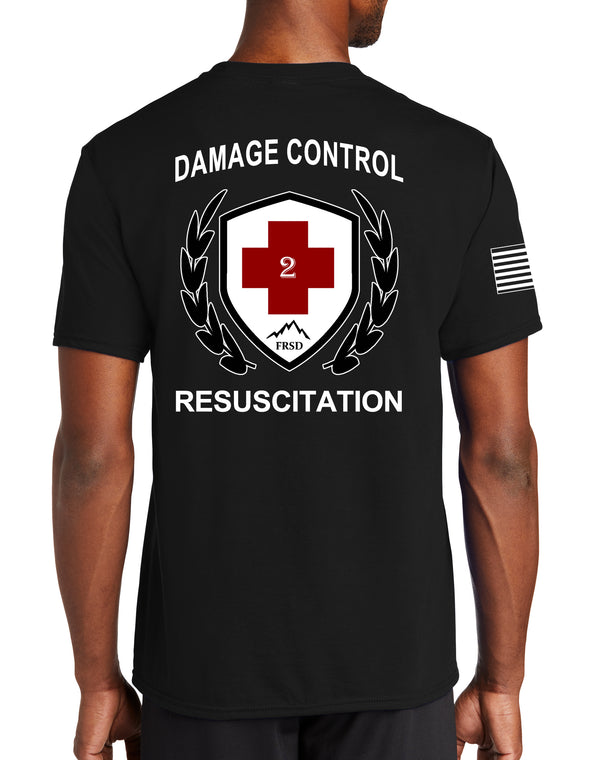 Resuscitation Performance Short Sleeve PT Shirt (Feels like Cotton). Color Design. This shirt IS approved for PT.