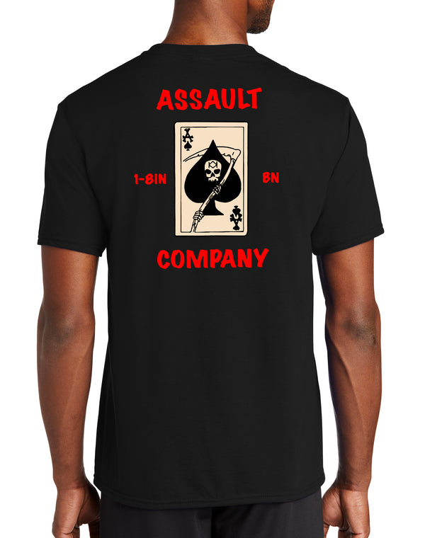 Performance Short Sleeve PT Shirt (Feels like Cotton). Color Design. This shirt IS approved for PT.