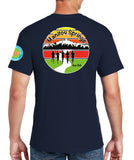 Anniversary Patch 50-50 Blend Short Sleeve Unisex Shirt. Comes in Multiple Colors.