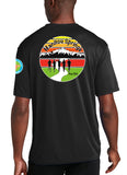 Anniversary Patch Athletic Performance Unisex T-Shirt. This shirt comes in multiple colors.