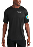 Anniversary Patch Athletic Performance Unisex T-Shirt. This shirt comes in multiple colors.