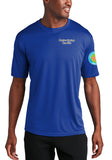 Anniversary Patch Athletic Performance Unisex T-Shirt. This shirt comes in multiple colors.