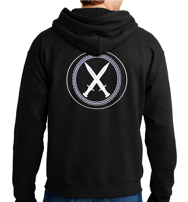 Daggers Lethal Gear Unisex Unit Hoodie Sweatshirt. This sweatshirt is NOT approved for PT