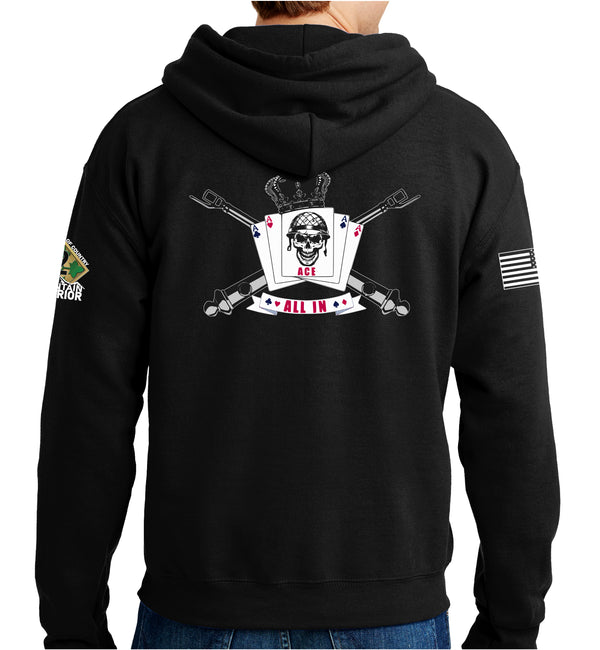 Alpha Battery Hoodie Sweatshirt. This sweatshirt is NOT approved for PT.