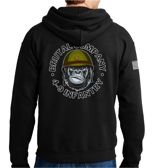 Brutal Company Hoodie Sweatshirt. This sweatshirt is NOT approved for PT.