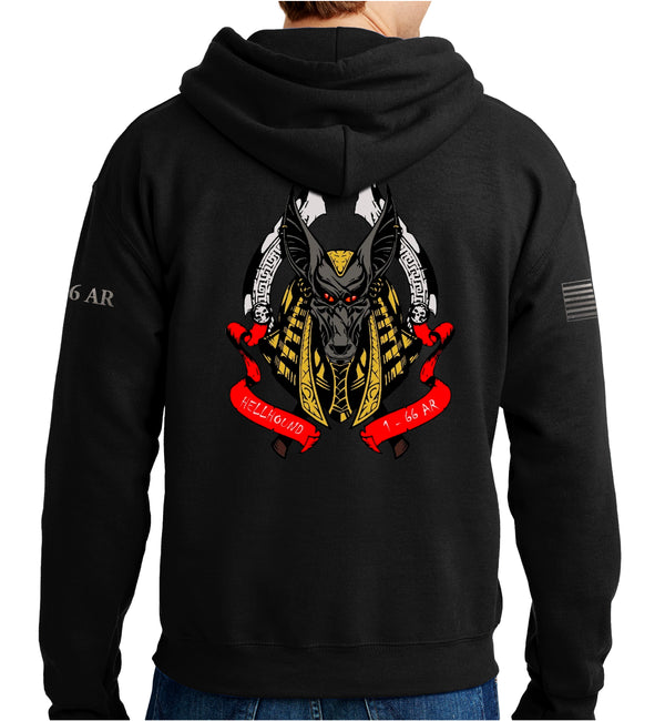 Hellhound Hoodie Sweatshirt. This sweatshirt is NOT approved for PT.